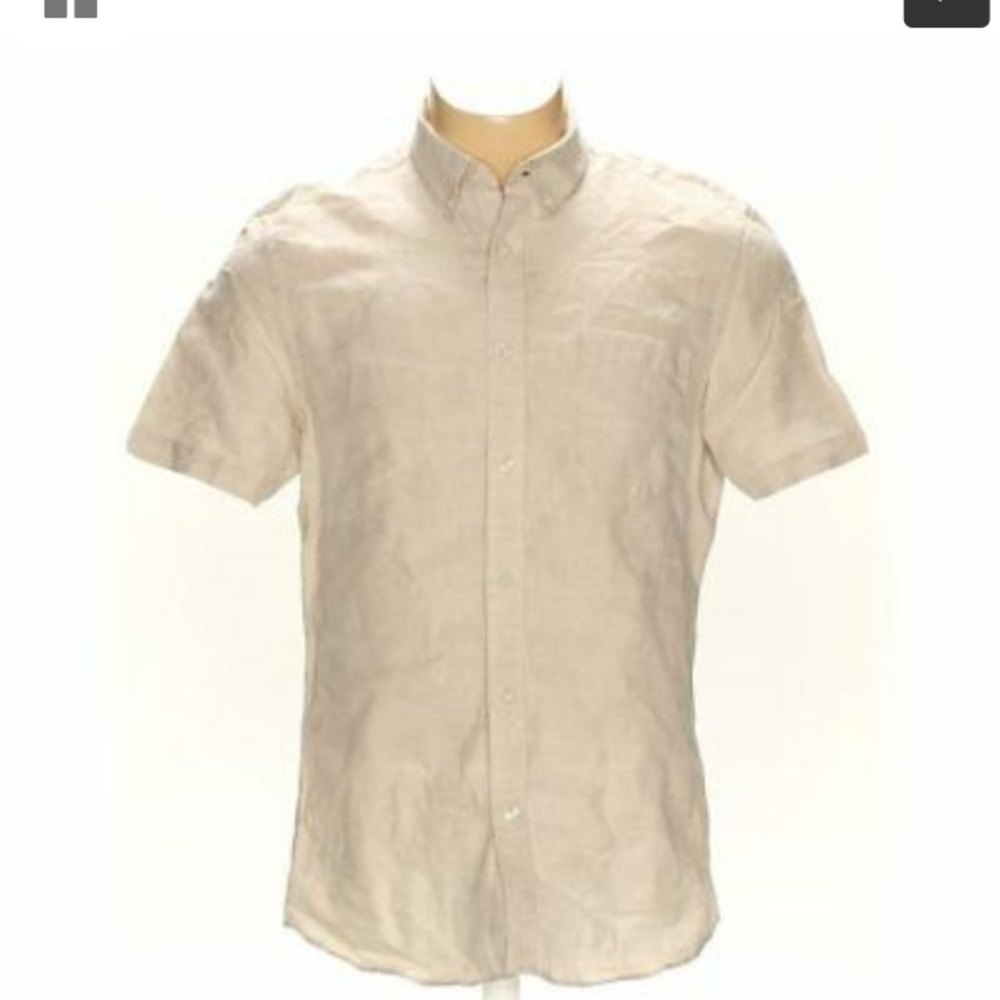 Nordstrom Men's Shop 100% Linen Button up